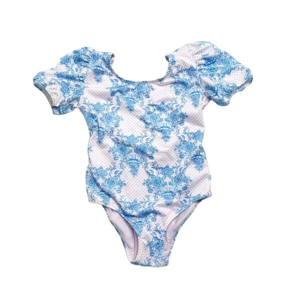 New! Piccoli Principi 7/8 One Piece Swimsuit - Picture 1 of 3